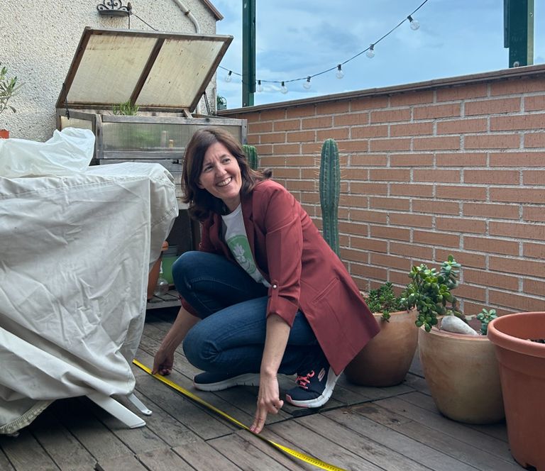 plantando huerto en casa